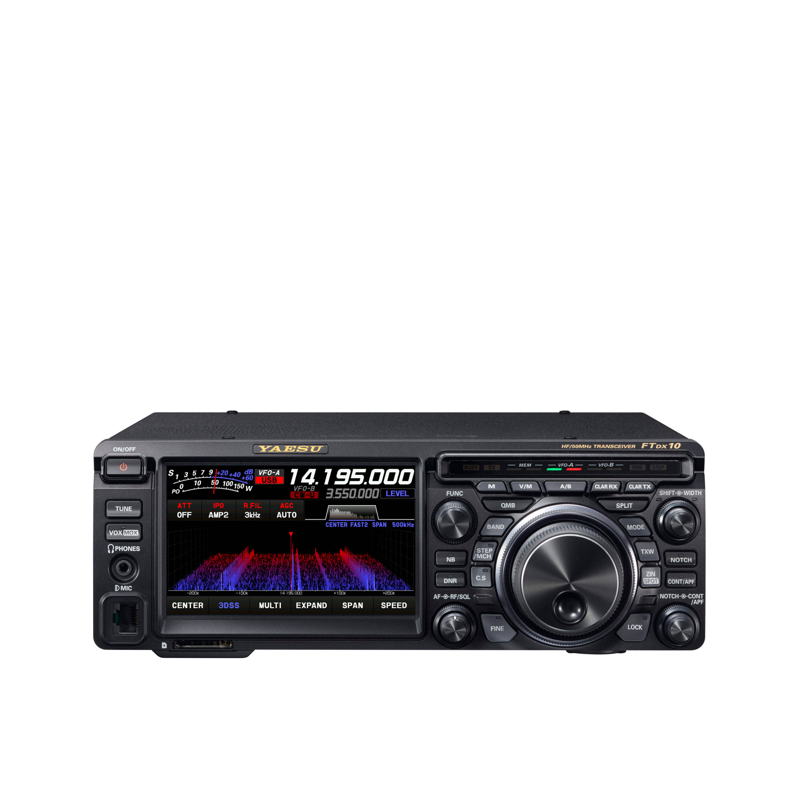 Yaesu FTDX10 Compact HF SDR Transceiver - GPSCentral.ca