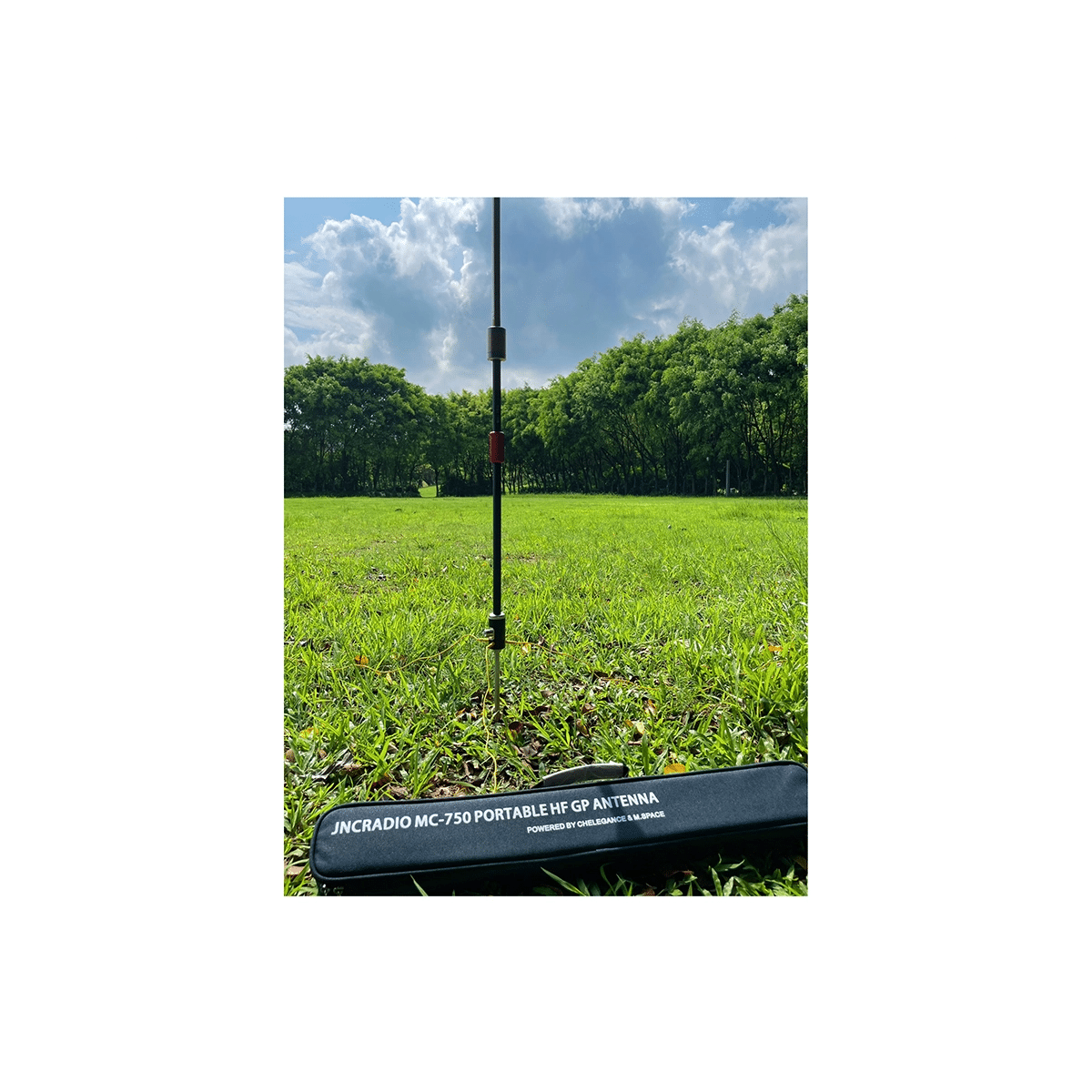 Chelegance JNCRadio MC-750 100W Portable HF Vertical Antenna - GPS