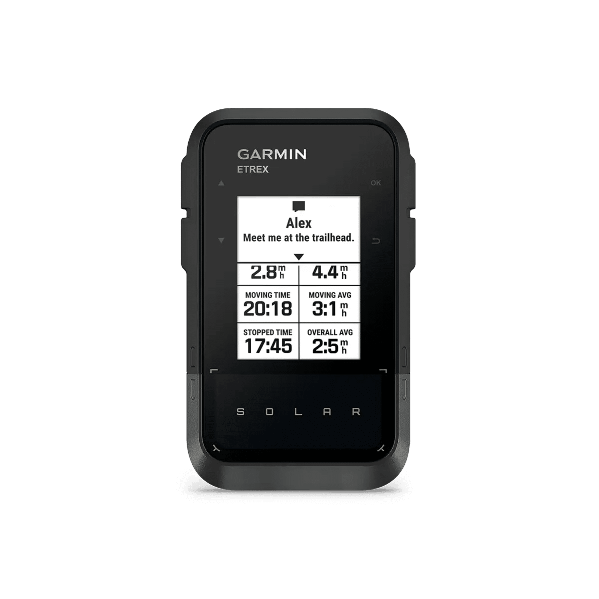 Garmin eTrex Solar | Handheld GPS for Hiking (010-02782-00) %%sep