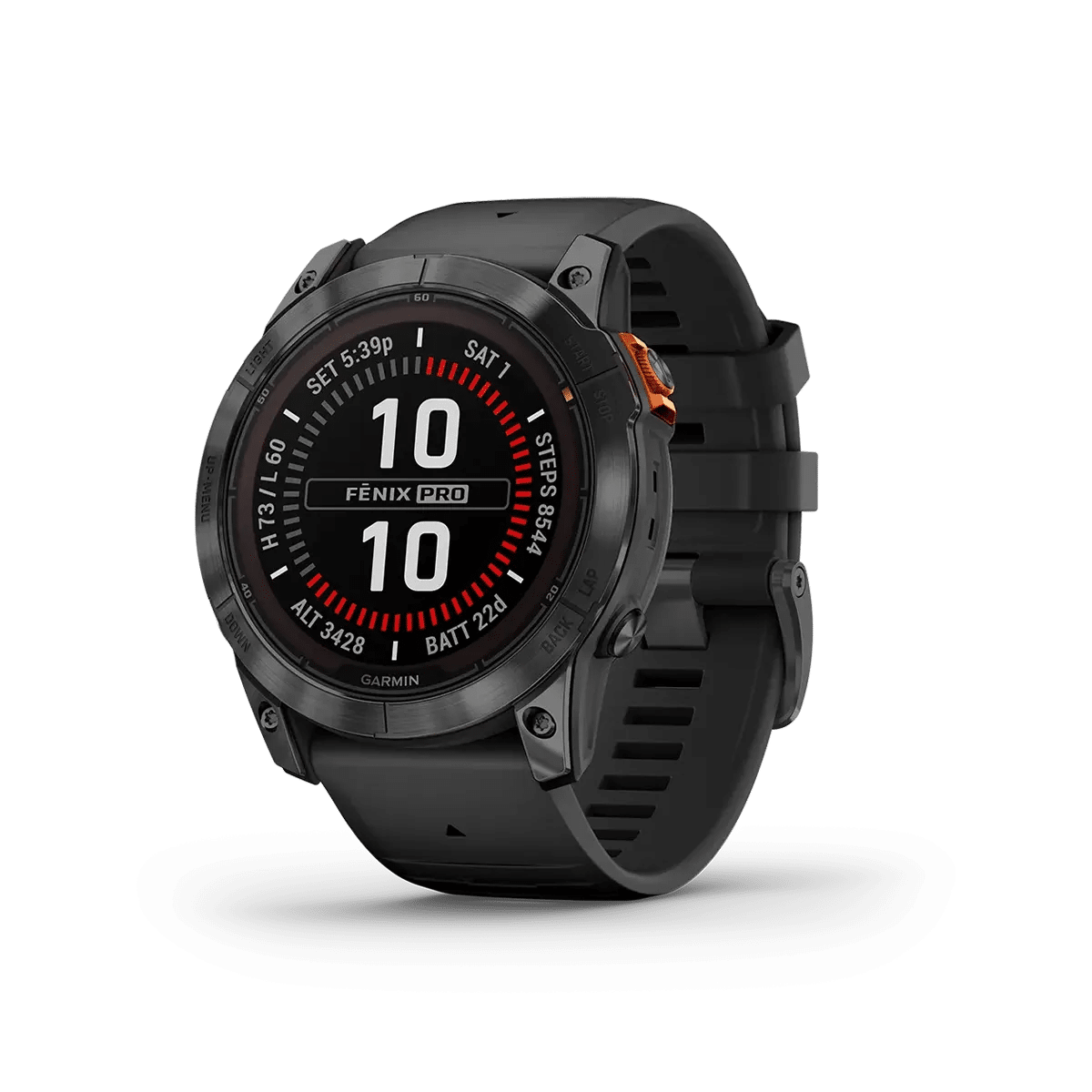 Garmin fenix 7X Pro Solar - Slate Gray with Black Band