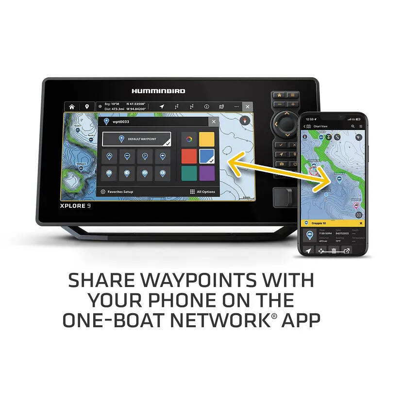 Humminbird ICE XPLORE 9 + MEGA Live 2 Bundle (412340-1) - GPS Central