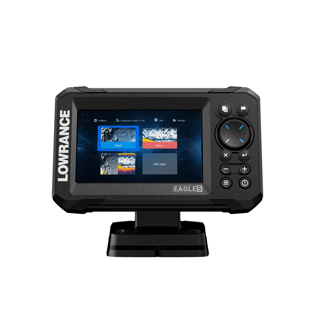 Lowrance EAGLE 5 SplitShot HD with C-MAP