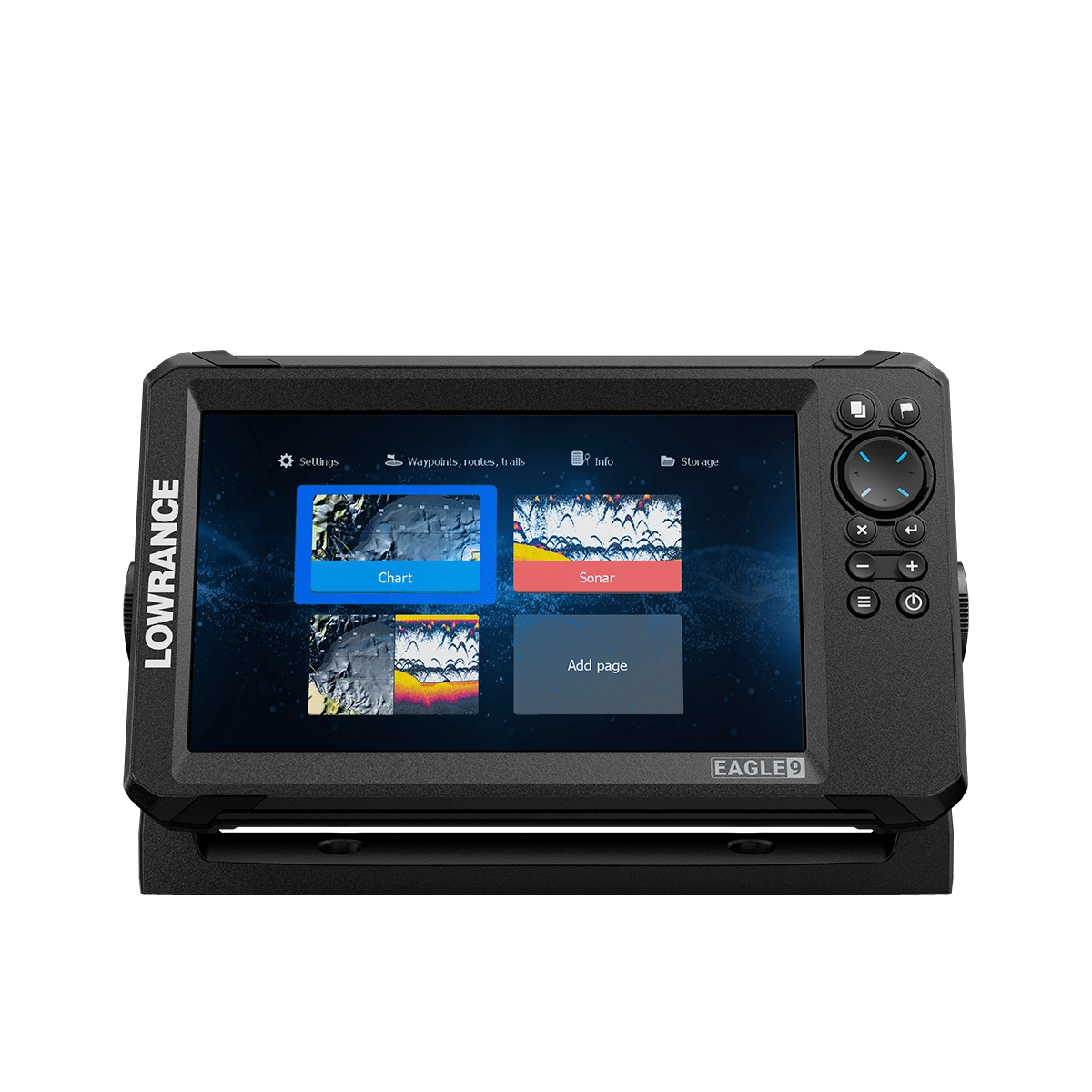 Lowrance EAGLE 9 TripleShot HD with C-MAP