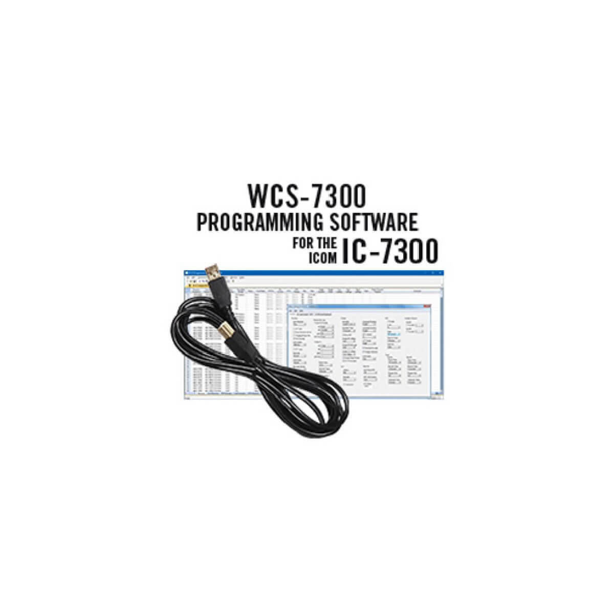 RT Systems WCS-7300 Programming Software For Icom IC-7300 Ham Radio ...