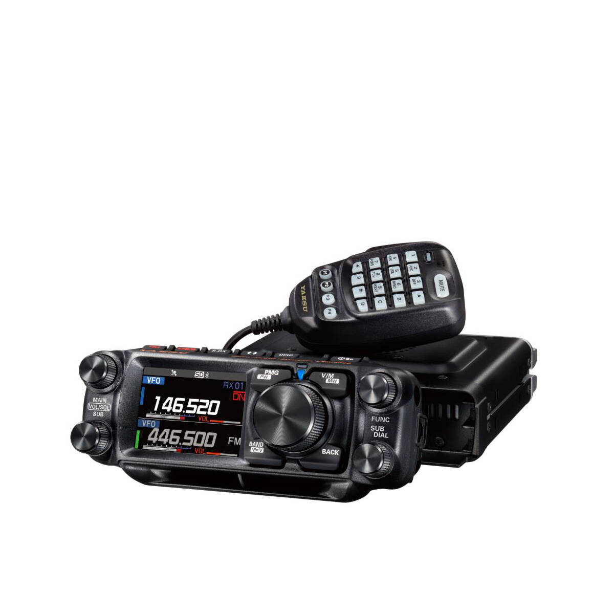 Yaesu FTM-500DR Dual Band Digital Mobile Transceiver - GPS