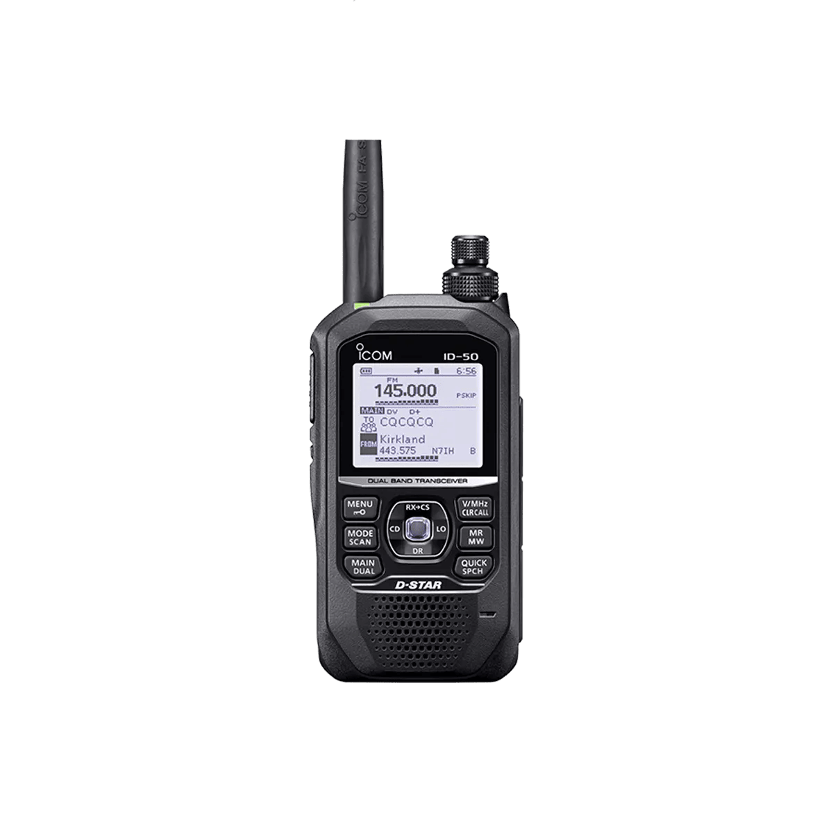 Icom ID-50A VHF/UHF Dual Band Digital Transceiver - GPS Central