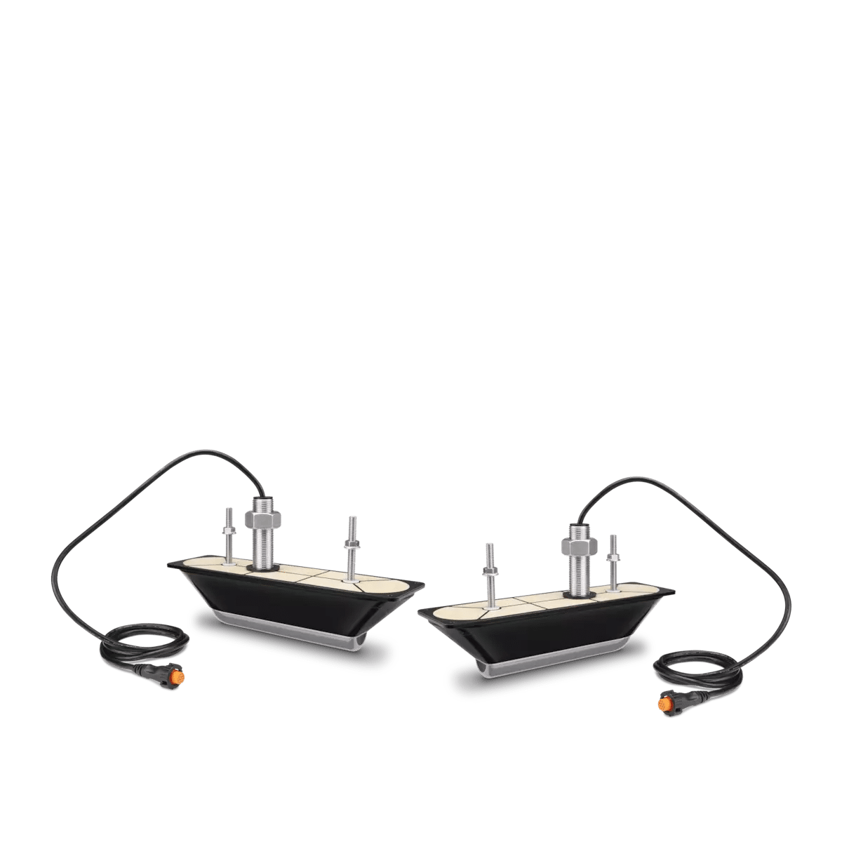 Garmin GT30-THP - Stainless Steel Thru-hull Pair DownV