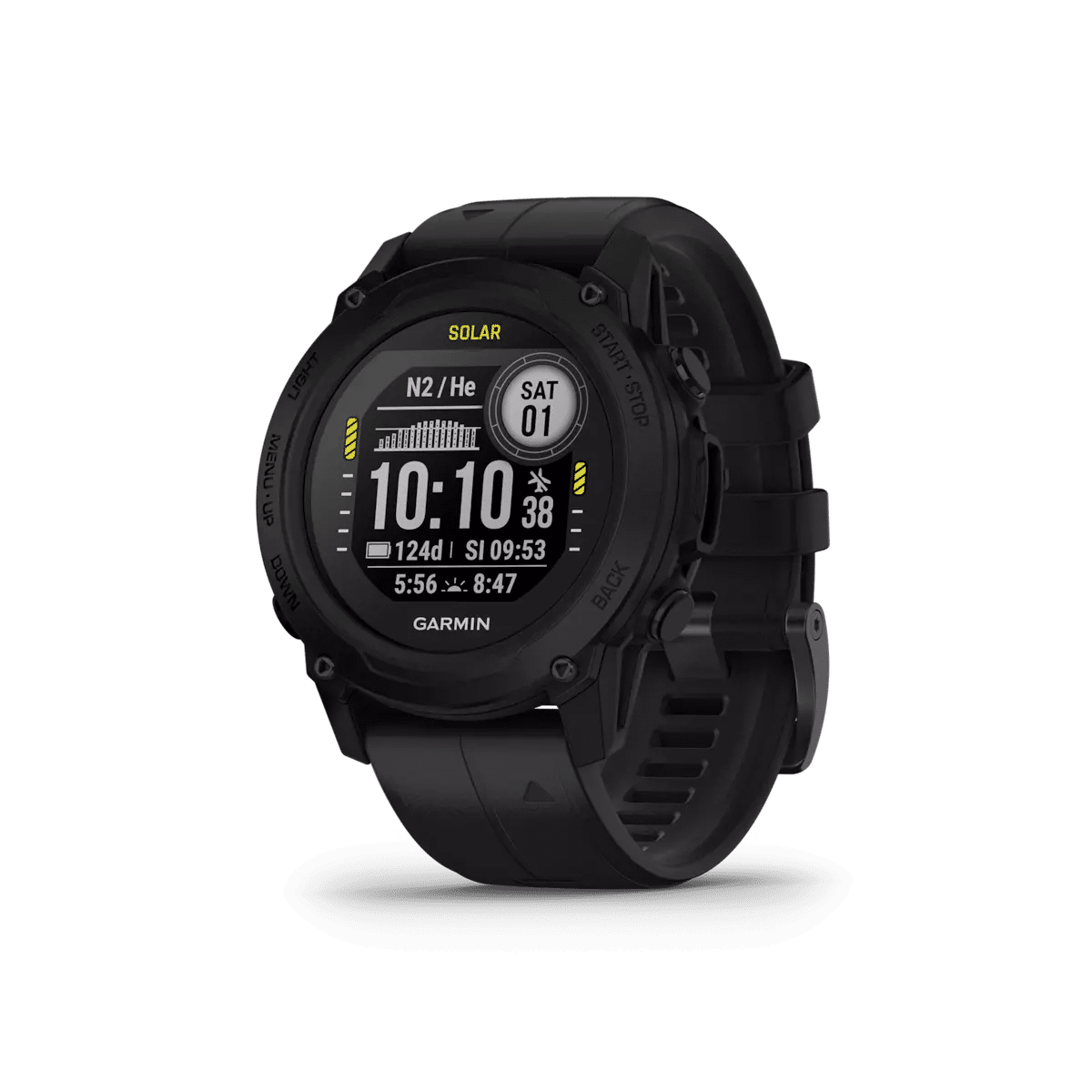 Garmin Descent G1 Solar Dive Smartwatch in Black
