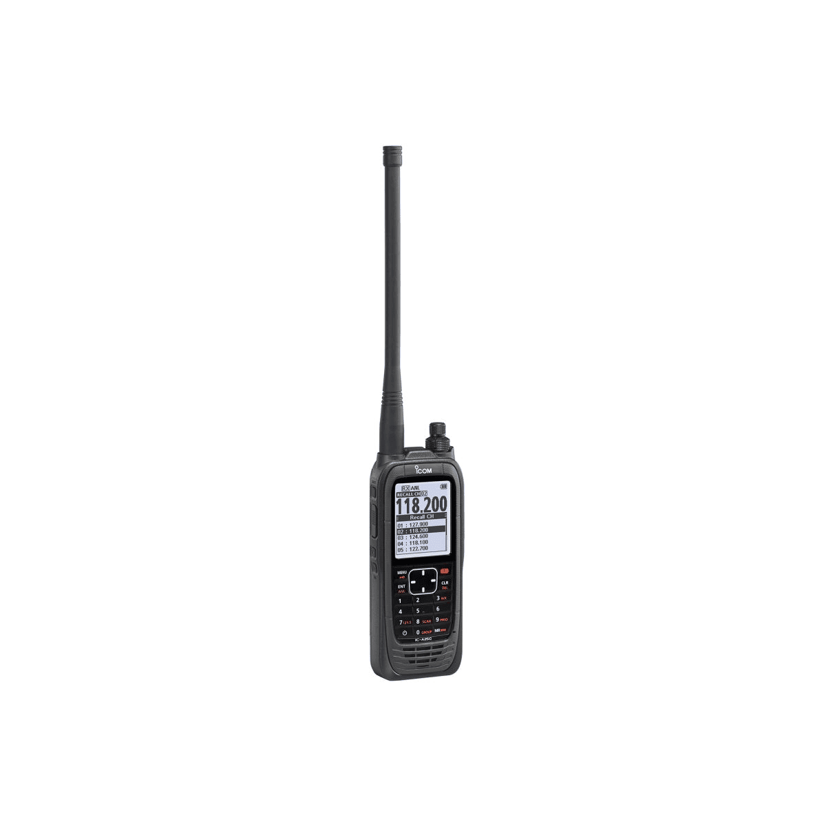 Icom IC-A25C Sport VHF Airband with COMM Channels - GPS Central