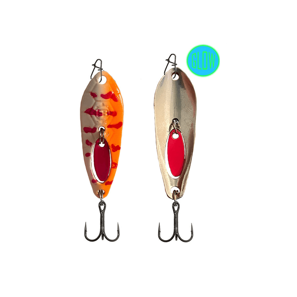 dinner bell spoon fishing lure Frostbite The large Dinner Bell was planned originally to be branded as the XL Dinner Bell Tungsten Vs. Original Dinner Bell